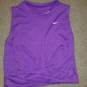 Nike crop tank top